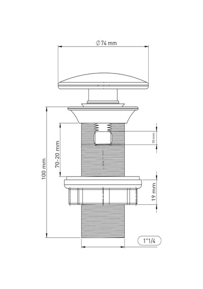 Klik Klak Paslanmaz Lavabo Sifon Seti Diğer