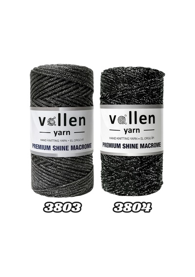 Premium Shine Simli Makrome İpi 100gr 150m 10 Lu Paket Çanta Supla Bileklik İpi