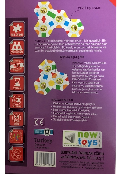 Newtoys-petek –matching Game-eşleştirme Oyunu