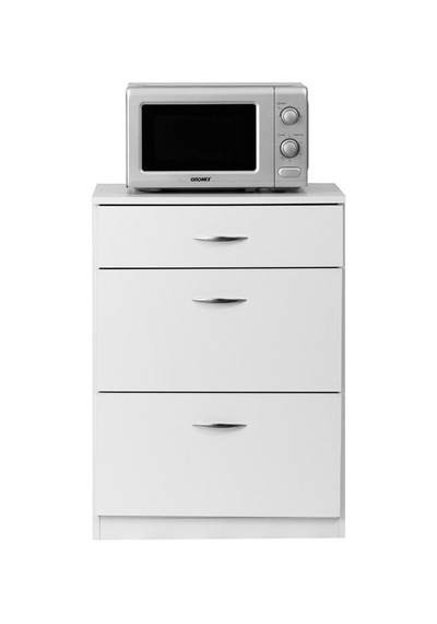 Ender Mutfak Çekmeceli Alt Modül 50 Cm Beyaz Beyaz