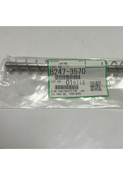 Rıcoh /atık Toner Taşıma B2473570 Helezon Yaylı Mili-kısa / Mp 5500/6500/7500/7502/9002/6503/7503/90