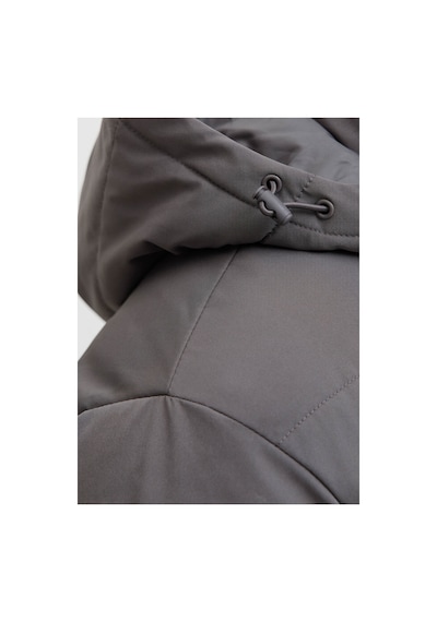Jack & Jones Gri Erkek Mont 12278792 Jjeowen Puffer Sn Castlerock Jack & Jones Gri Erkek Mont 12278792 Jjeowen Puffer Sn Castlerock