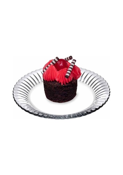 2 Adet Paşabahçe Frezya Tatlı Tabağı 16 Cm 6'lı Çok Renkli