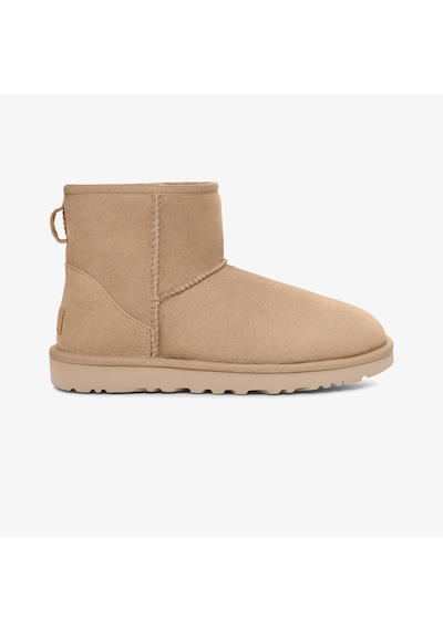 Ugg Classic Mini Kadın Krem Bot Düz 1016222 Krem