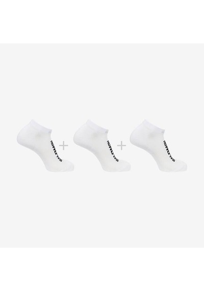 Salomon Everyday Low 3-pack Çorap-27431 Beyaz