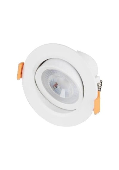 Cata Ct-5204 5 Watt Akik Beyaz Kasa Günışığı Cob Led Spot