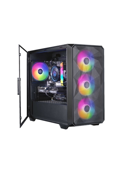 Dragos DRX6988 R5-5500 16 GB 512 GB M.2 NVMe 8 GB RTX5060 23.6" Free Dos Masaüstü Oyuncu Bilgisayarı