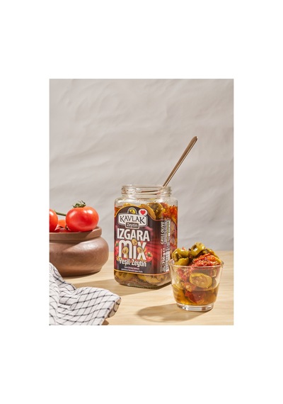 Kavlak Izgara Mix Yeşil Zeytin 750 Gr