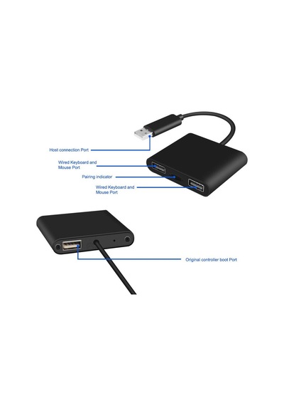 PS4 Pro Switch Xbox One Keyboard Klavye Mouse Çevirici Adaptör