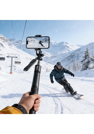 Go Des Gd-st82 360 Derece Pan-tilt Özellikli Tripod Gimbal Stabilizatör Siyah