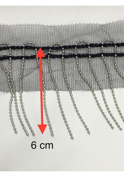 Zincir Püskül / Püskül Saçak/ 1 Metre