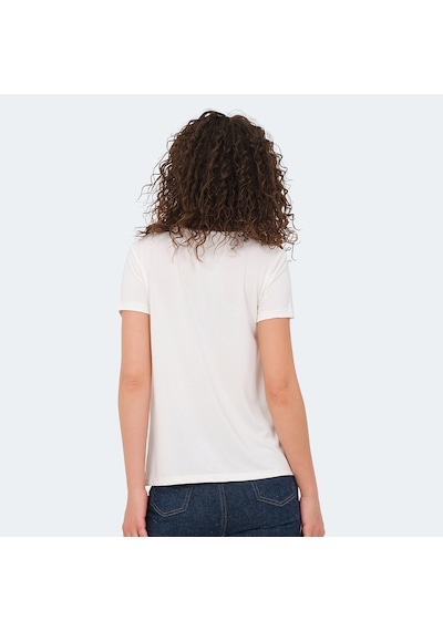Slazenger PAYTONS 3 lü Set Kadın  Ekru - Siyah - Koyu Gri Tişört