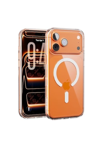 Şeffaf Kılıf Magsafe Uyumlu Güçlü Manyetik Tutuş Ultra Ince Koruyucu İphone 17 Pro Max Diğer