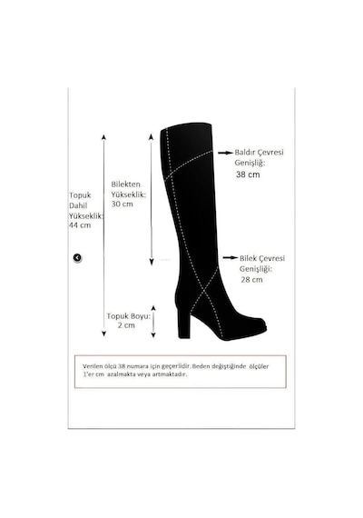 Fox Shoes E726203409 Siyah Cilt Alçak Topuklu Kadın Çizme Siyah Cilt-suni Deri