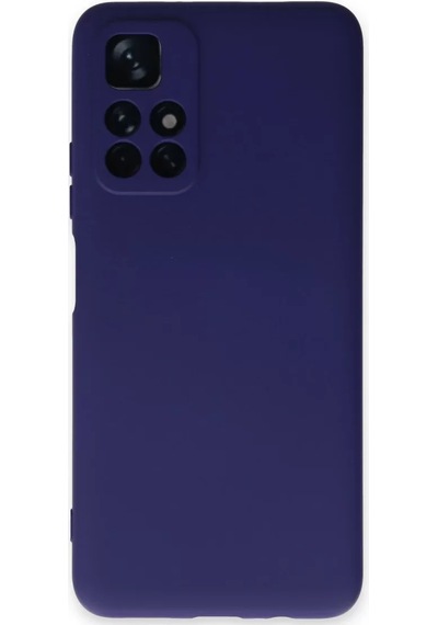 Newface Xiaomi Redmi Note 11t Kılıf Nano İçi Kadife Silikon - Mor