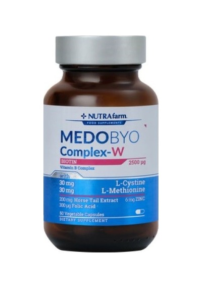 Nutrafarm Medobyocomplex-w Biotin 60 Kapsül