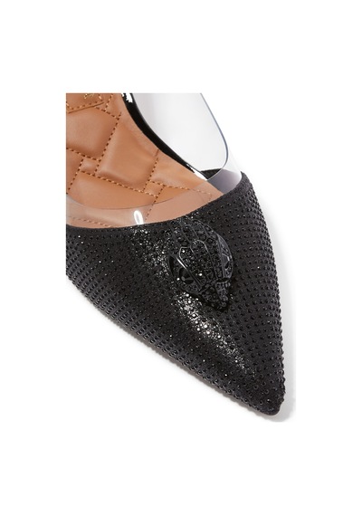 Kurt Geiger Şık Ve Rahat 65 Cm Topuklu Slingback Ayakkabı Siyah
