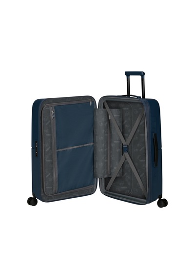 American Tourister Lacivert Unisex Çekçekli Sert Valiz Dashpop-spınner 67/24 Exp Tsa