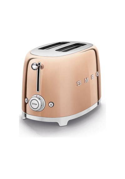 Smeg TSF01 2 Dilim Ekmek Kızartma Makinesi Rose Gold