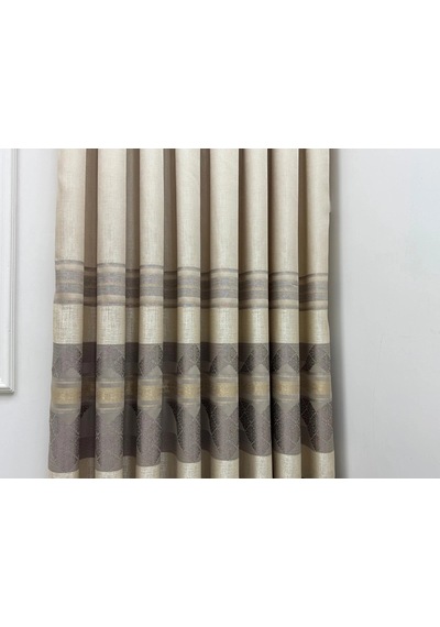 Nivemeshome Ceyhan V-5202 Vizon 1/3 Pileli Fon Perde Apm 60x250