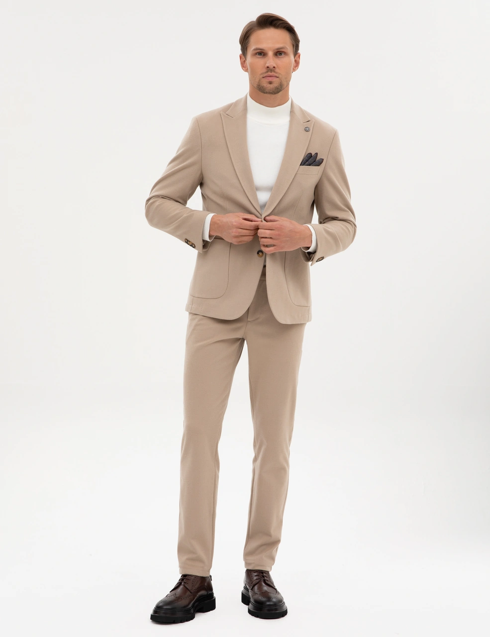 Pierre Cardin Erkek Bej Ceket 50317671-vr011 Bej