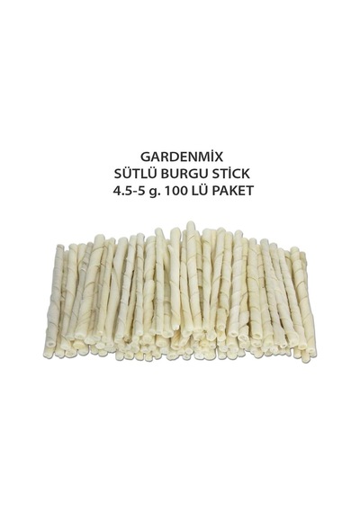 Garden Mix-gardenmix Sütlü Burgu Çubuk 4,5-5 G 100 Lü