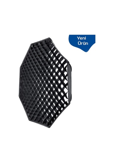 Gdx Bw-140 Octagon Izgaralı Grid'li Softbox (140 Cm Bowens)
