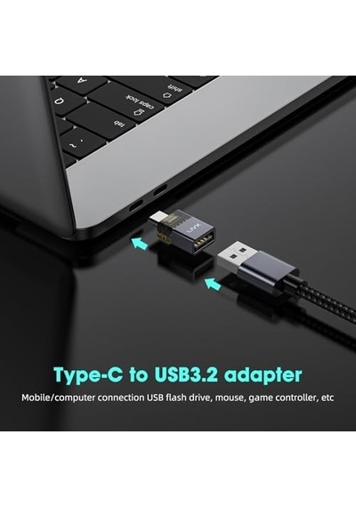 Type C To Usb3.2 Çevirici Dönüştürücü Otg 10gbps 60w Ultra Hızlı Şarj Ve Veri Aktarımı Otgdm