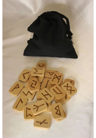 Run Taşları Rune Taşları Ahşap Rune Alfabesi Nordic Runes