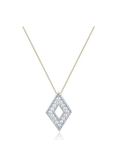 Diamond Line-Gülaylar - Sarı Altın 14 Ayar Koleksiyon Kolye N11.25231