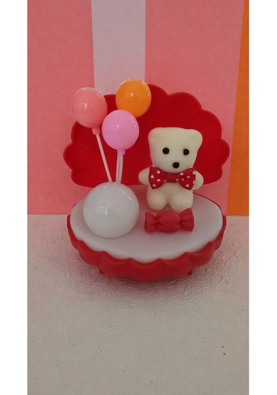 Sevgililer Gününe Özel Sevgili Balonlu Fanus Işıklı Pilli Hediyelik Dogum Günü Boyut:12cm 12cm