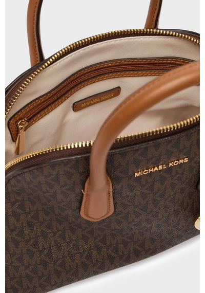 Michael Kors Logolu Çıkarılabilir Askılı Çanta 30t6gx4s2b252 Kadın Çanta 30t6gx4s2b 252 Kahve
