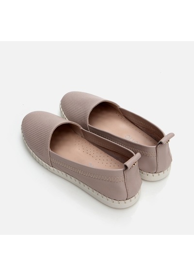Hotiç Hakiki Deri Kadın Loafer -Vizon 01AYH285990A450