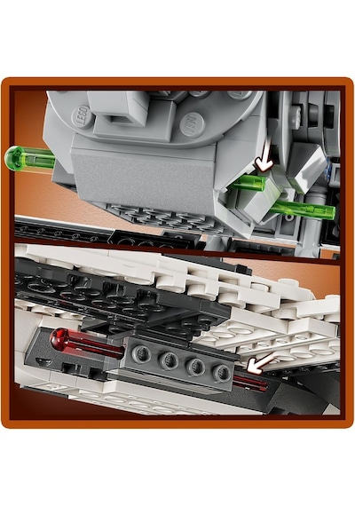 LEGO® 75348 Star Wars Mandalorian Fang Fighter Tıe Interceptor'a Karşı