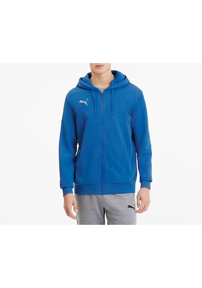 Puma 65670802 Teamgoal 23 Casuals Hooded Jacket Erkek Ceketi Mavi