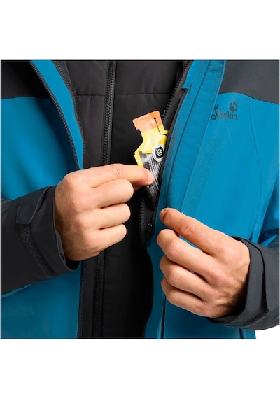 Jack Wolfskın Jack Wolfskin Wild Places 3in1 Erkek Mavi Outdoor Ceketi 8026