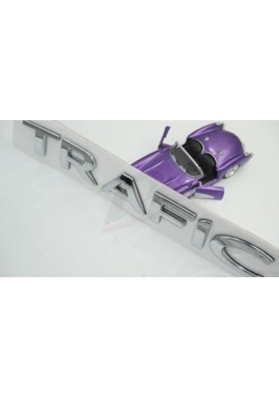 Renault Trafıc 3 Bagaj Krom Abs 3M 3D Yazı Logo Amblem