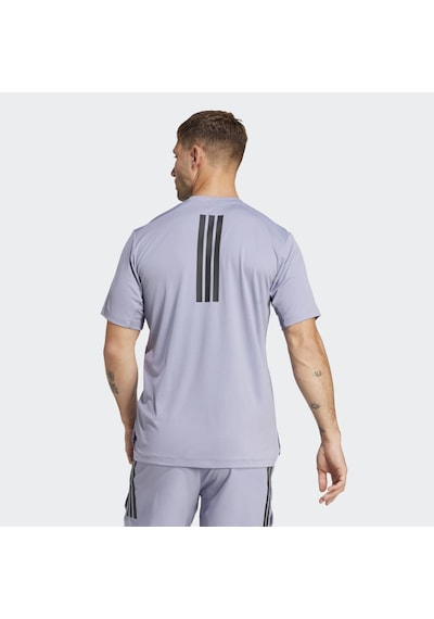 Adidas Jı8216 Power 3s Tee Erkek T-shirt Mor