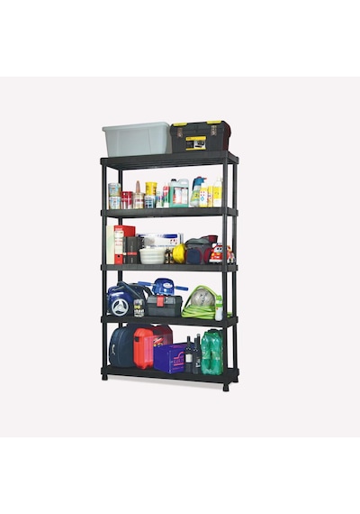 5 Zeminli Plastik Raflı Yük Dolabı 40X120X188 Cm