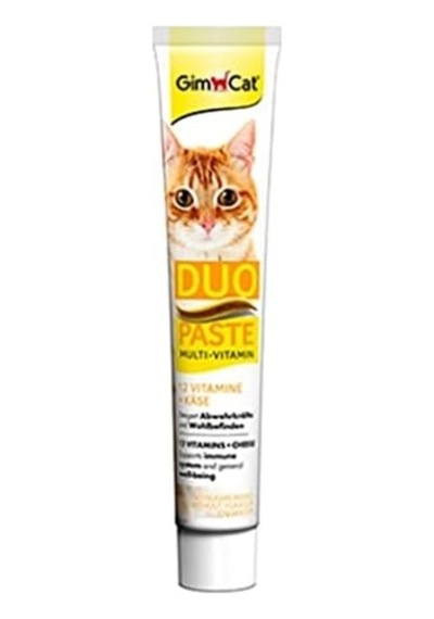 Gimcat Multi Vitamin Duo Paste Peynirli 12 Vitamin Kedi Macunu 50 Gr