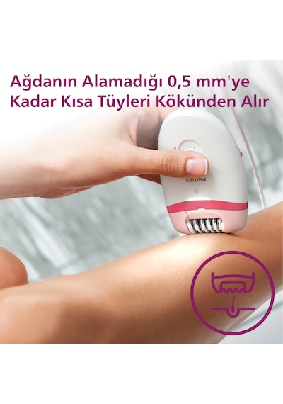 Philips Bre255/05 Satinelle Essential Kablolu Kompakt Epilatör