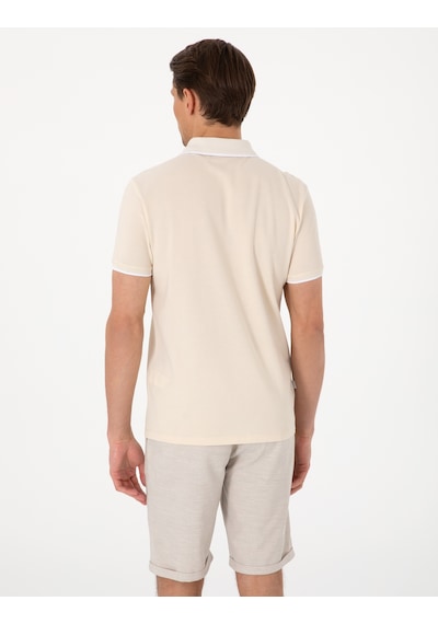 Pierre Cardin Erkek Bej Tişört 50307562-vr011 Bej
