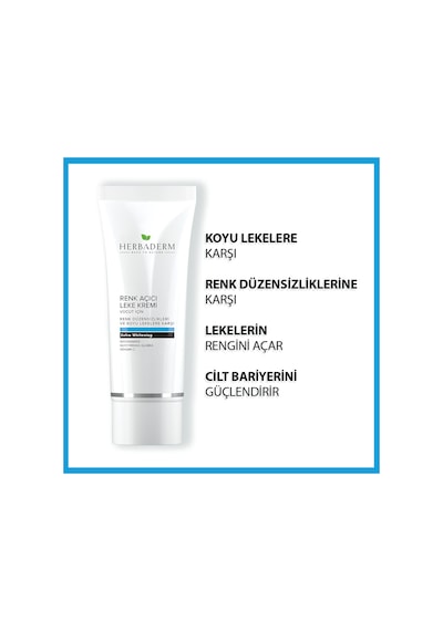 Herbaderm Vücut Beyazlatıcı Krem 60 ML