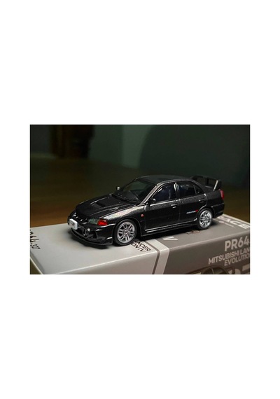 Pop Race Mitsubishi Lancer Evolution Iv 1:64 Diecast Model Car Rally Icon Pr64-0327