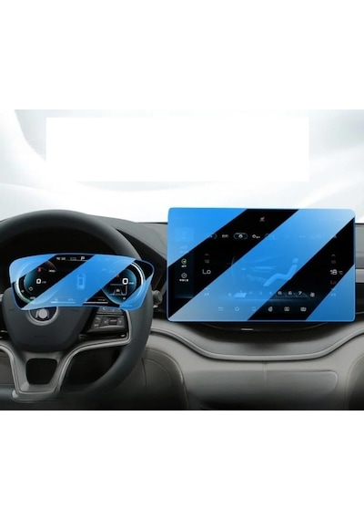Byd Tang Uyumlu 2025 Model 15.6 İnç Multimedya Ve Gösterge Panel 9h Nano Ekran Koruyucu 2 Li Set