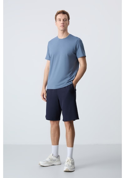 Air Jones Tommy Life Lacivert Pamuklu Kalın Yumuşak Dokulu Standart Fit Basic Erkek Şort - 81275 Lacivert Air Jones Tommy Life Lacivert Pamuklu Kalın Yumuşak Dokulu Standart Fit Basic Erkek Şort - 81275 Lacivert