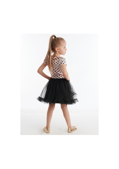 Denokids Siyah Kuğu Kız Tütü Elbise Siyah