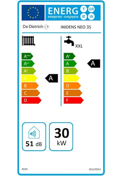 De Dietrich İnidens Neo 32/35 kW 27000 Kcal Tam Yoğuşmalı Kombi