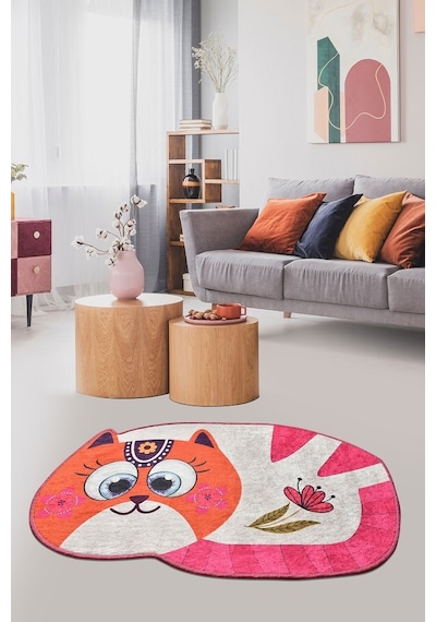 Grande Gatto Djt 60X100 Cm Salon,Koridor, Dekoratif Modern Halı