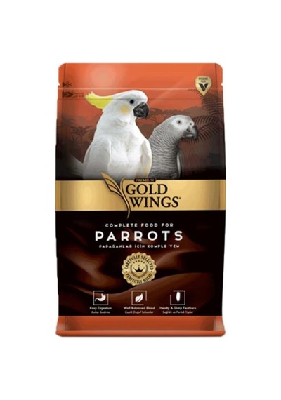 Gold Wings Premium Papağan 1 Kg